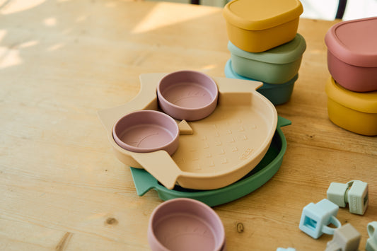 [EllieCoco] Owl Suction Plate