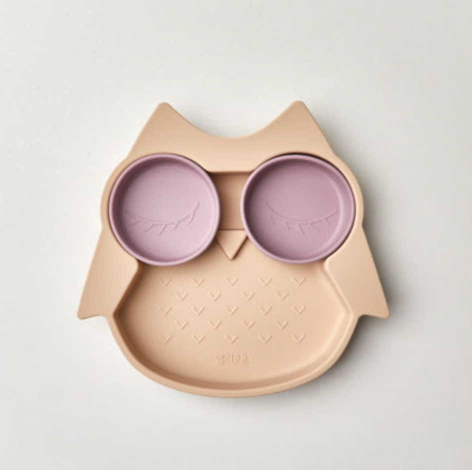 [EllieCoco] Owl Suction Plate