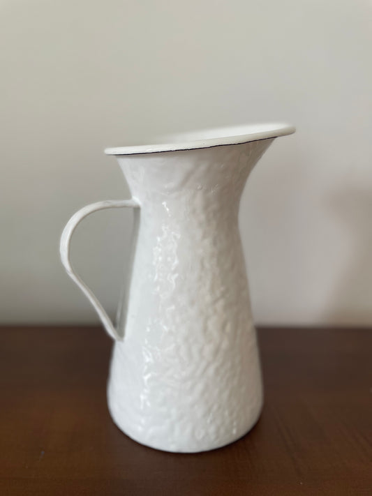 [Golden Rabbit] Solid White Pitcher